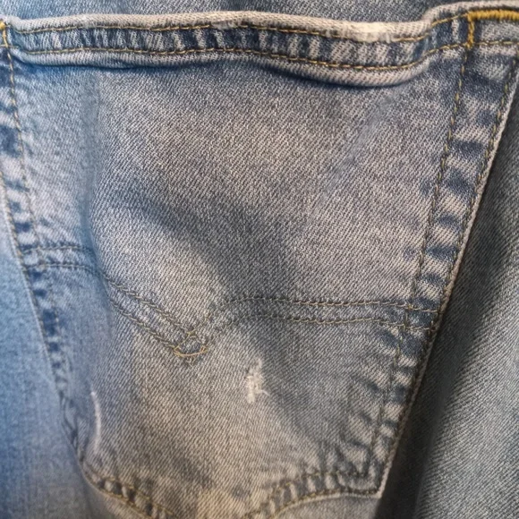 Levi"s - 502-Distressed Women's Jeans-SZ 36W/32L - Picture 7 of 8